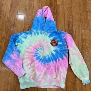 Santa Cruz Hoodie Tie Die Tie Dye?